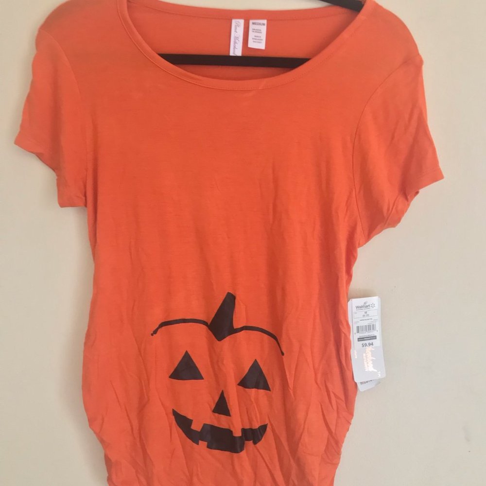 Pumpkin Maternity T-Shirt